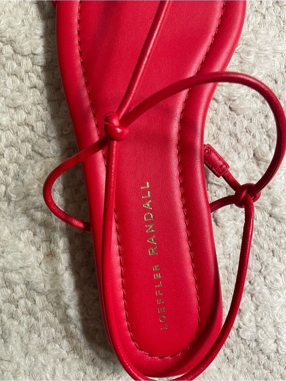 Loeffler Randall Eleanor Strappy Leather Sandals - NEW - Picture 3 of 3